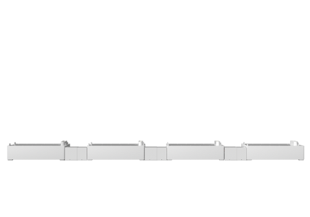 SigenStack, podstawa dla 4 wież z wykonanymi połączeniami, 4S-0.5C