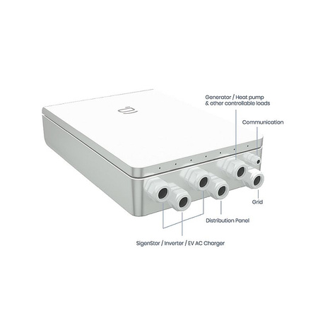Rozdzielnica przyłączeniowa SZR do falowników Sigen TP - Sigen Gateway HomeMax 50kW, możliwość podłączenia do 2 falowników