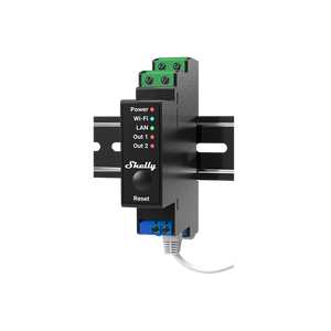 Shelly Pro 2PM - 2 kanałowy sterownik z pomiarem mocy