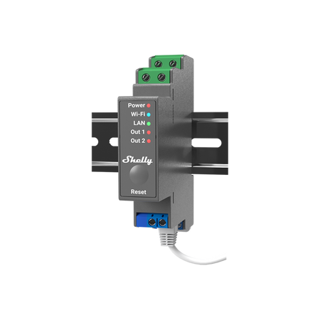 Shelly Pro 2 - 2 kanałowy sterownik