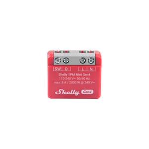 Shelly 1PM Mini Gen4 - 1 kanałowy moduł z pomiarem mocy